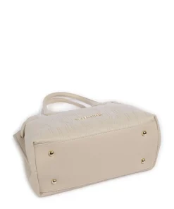 Pansy Handtasche Lederimitat beige