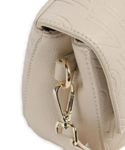 Pansy Umhängetasche Lederimitat beige