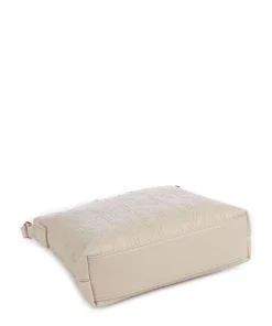 Pansy Umhängetasche Lederimitat elfenbein