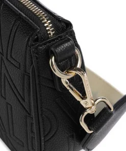 Pansy Umhängetasche Lederimitat schwarz