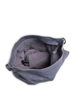 Paoliweg 2 Schultertasche genarbtes Leder lavendel