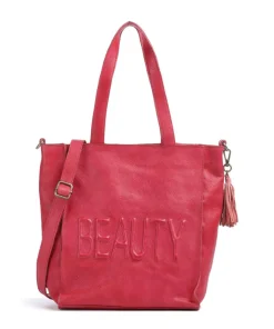 Paoliweg 1 Shopper genarbtes Rindsleder pink