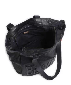 Paoliweg 1 Shopper genarbtes Rindsleder navy