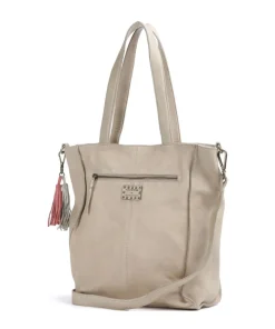 Paoliweg 1 Shopper genarbtes Rindsleder beige