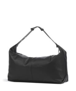 Paris 4 Small Pebble L Weekender genarbtes Leder schwarz