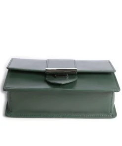 Paris Ily Umhängetasche fein genarbtes Rindsleder dunkelgrün