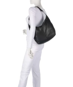 Paris Sheep Natural Beuteltasche Schafsleder schwarz