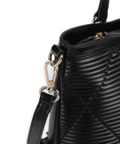 Paris Shopper Lederimitat schwarz