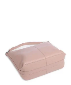 Paris Small Pebble M Beuteltasche genarbtes Rindsleder altrosa