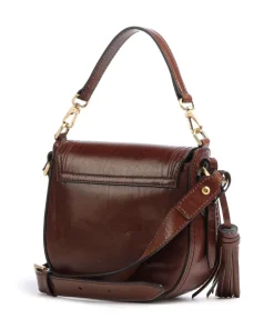 Pearldistrict Handtasche Leder braun