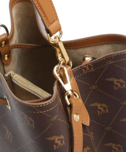 Pecarus Grabs Bucket bag Canvas braun