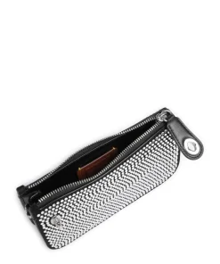 Penn Schultertasche Rindsleder schwarz