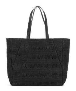 Periiee Shopper Bast schwarz