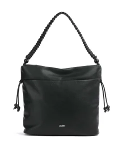 Perla PE140 Beuteltasche Lederimitat schwarz