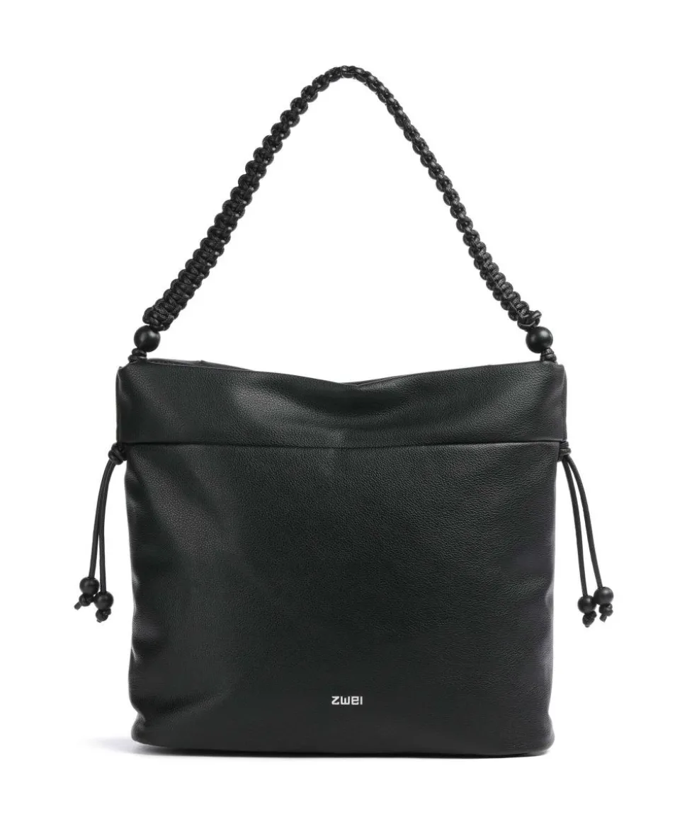 Perla PE140 Beuteltasche Lederimitat schwarz