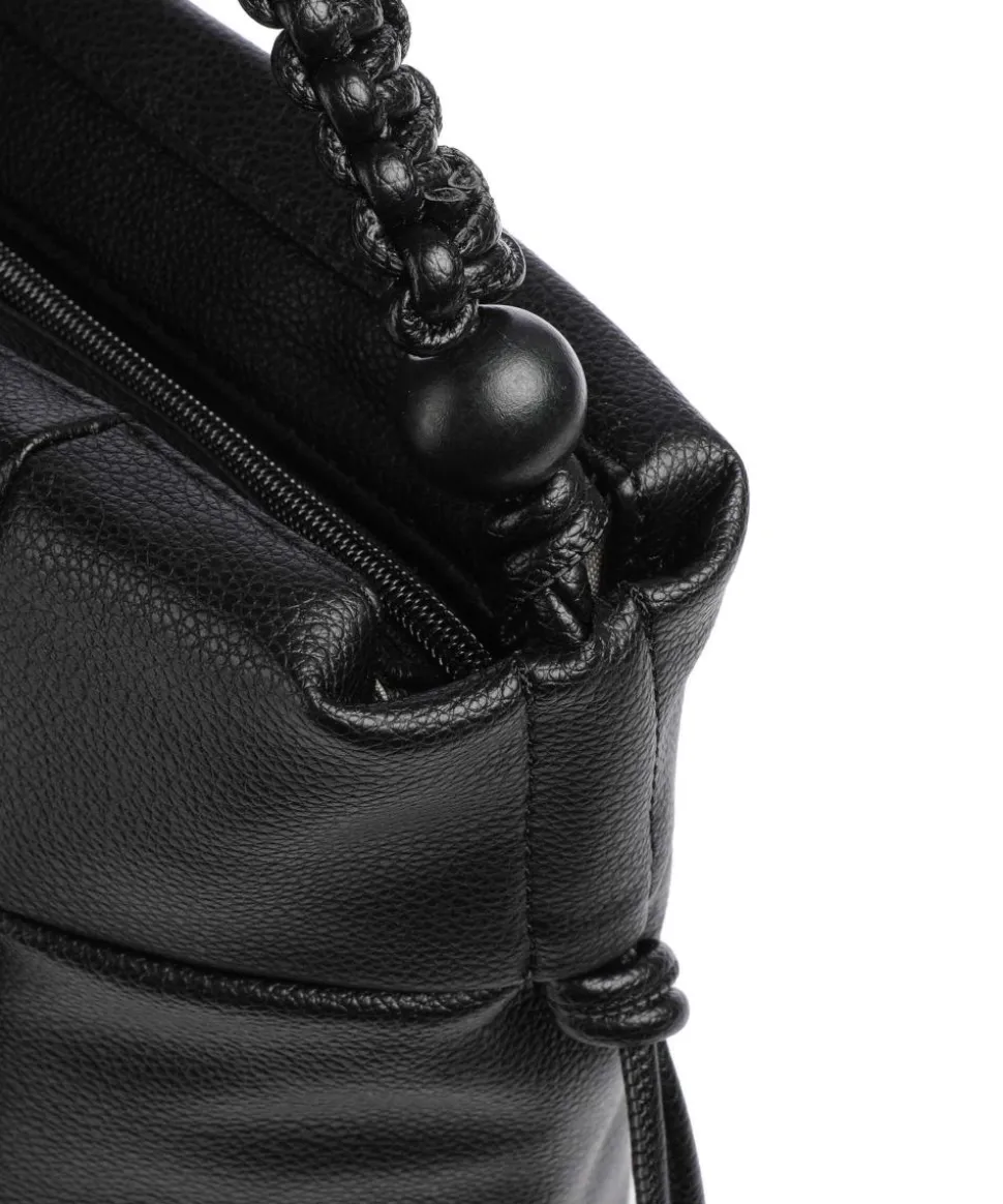 Perla PE140 Beuteltasche Lederimitat schwarz