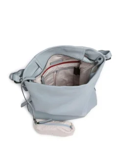 Philocalists Affinity Shopper genarbtes Rindsleder hellblau