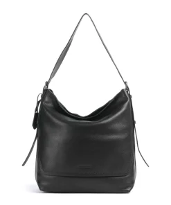 Philocalists Ally Beuteltasche genarbtes Rindsleder schwarz