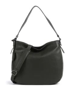 Philocalists Darling Beuteltasche genarbtes Leder khaki