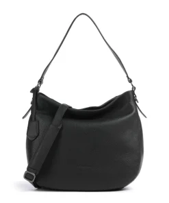 Philocalists Darling Beuteltasche genarbtes Leder schwarz