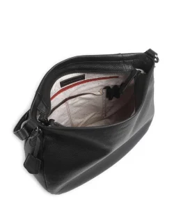 Philocalists Darling Beuteltasche genarbtes Leder schwarz