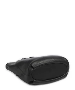 Philocalists Dearie Handtasche genarbtes Leder schwarz