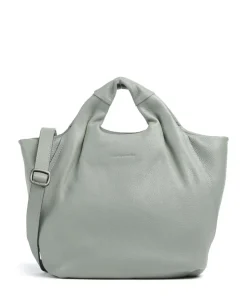 Philocalists Dearie Handtasche genarbtes Leder graugrün