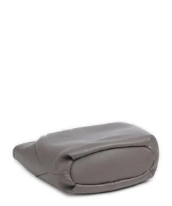 Philocalists Dearie Handtasche genarbtes Leder grau