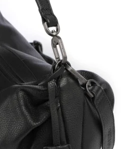 Philocalists Dewdrop Beuteltasche genarbtes Leder schwarz