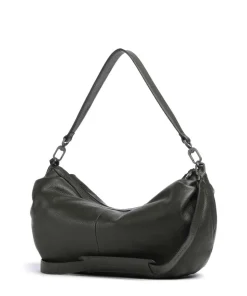 Philocalists Dewdrop Beuteltasche genarbtes Leder khaki