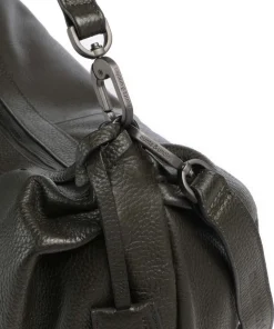 Philocalists Dewdrop Beuteltasche genarbtes Leder khaki