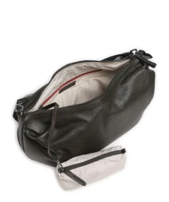 Philocalists Dewdrop Beuteltasche genarbtes Leder khaki