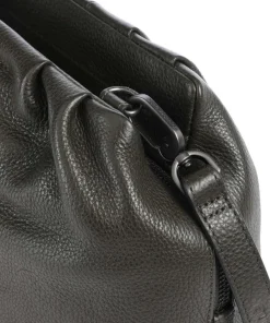 Philocalists Honey Umhängetasche genarbtes Leder khaki