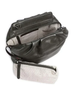 Philocalists Honey Umhängetasche genarbtes Leder khaki