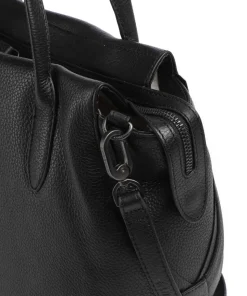 Philocalists Precious Handtasche genarbtes Rindsleder schwarz