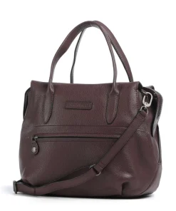 Philocalists Precious Handtasche genarbtes Rindsleder bordeaux