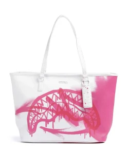 Pink Vandal Shopper Kunststoff weiß