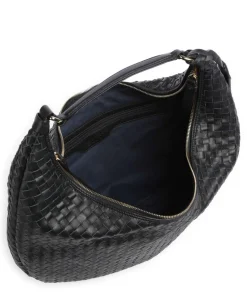 Piuma Nana Beuteltasche Lammleder navy