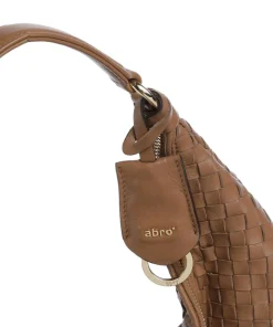 Piuma Nana Beuteltasche Lammleder braun