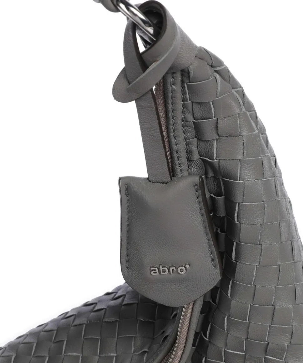 Piuma Nana Beuteltasche Lammleder grau