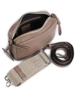 Plaza Umhängetasche weiches Rindsleder hellbraun