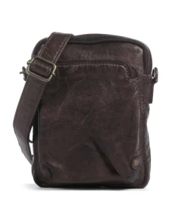 Power Field Umhängetasche Schafsleder dunkelbraun