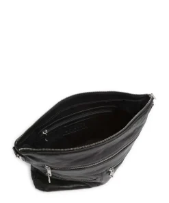 Power Field Umhängetasche Schafsleder schwarz