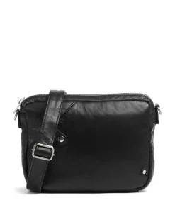 Power Field Umhängetasche Schafsleder schwarz