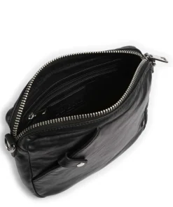 Power Field Umhängetasche Schafsleder schwarz