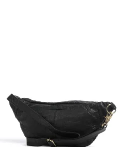 Power Parade Gürteltasche Schafsleder schwarz