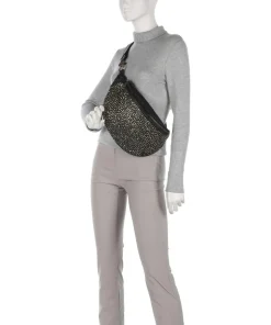 Power Parade Gürteltasche Schafsleder schwarz