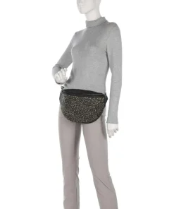 Power Parade Gürteltasche Schafsleder schwarz