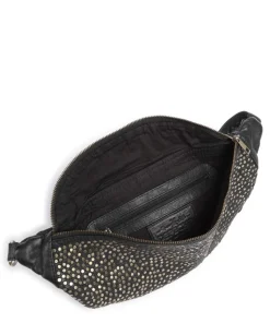 Power Parade Gürteltasche Schafsleder schwarz