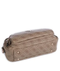 Power Play Umhängetasche Lederimitat hellbraun